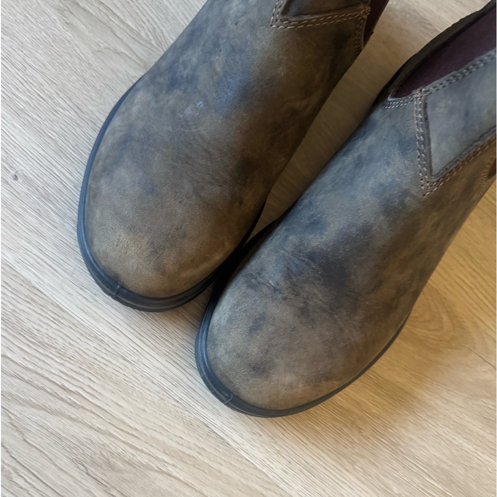 Rustic brown blundstone ankle boots - Picture 3 of 5